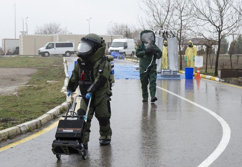 Bomba imha robotu kaplan birçok kente dağıtıldı