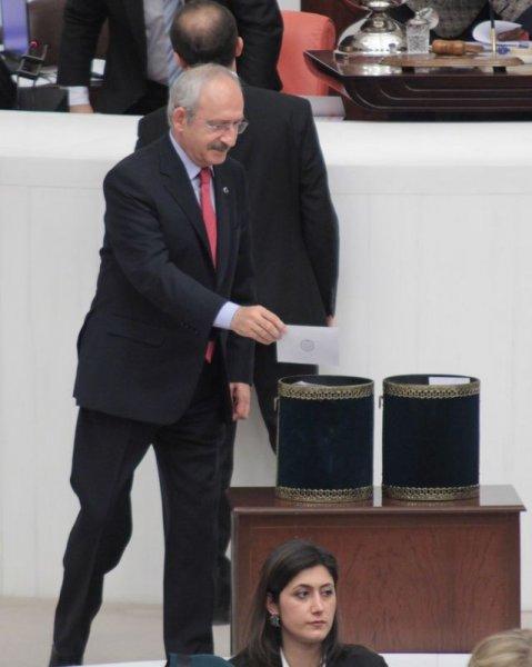 Meclis Genel Kurulu'nda yapılan oylamadan görüntüler