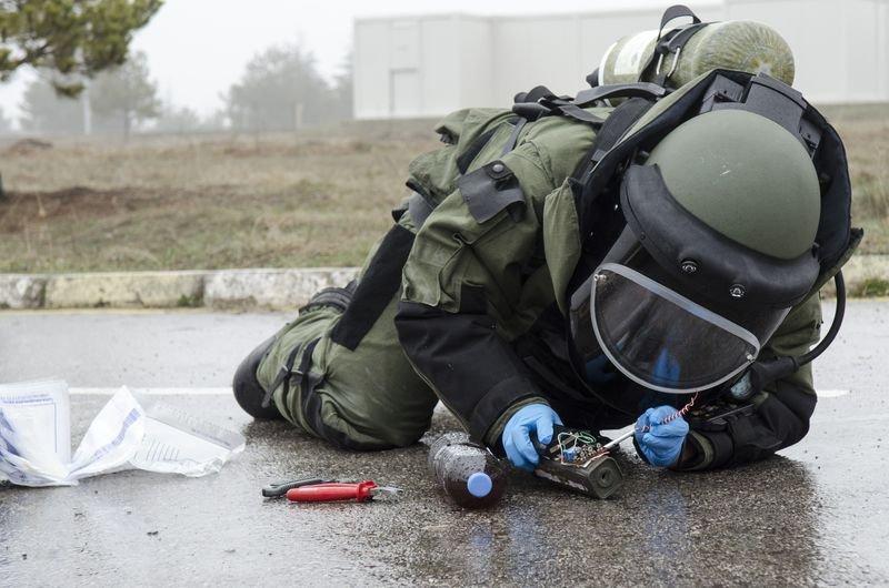 Bomba imha robotu kaplan birçok kente dağıtıldı