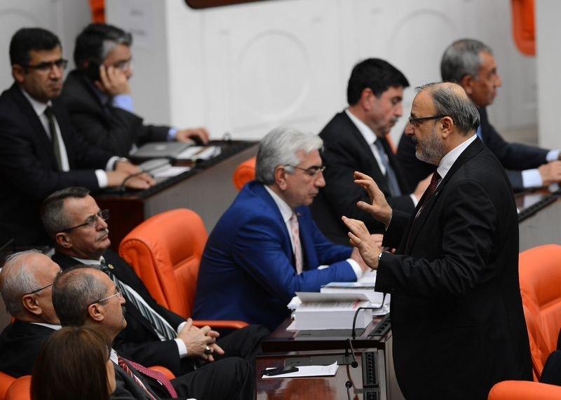 Meclis Genel Kurulu'nda yapılan oylamadan görüntüler