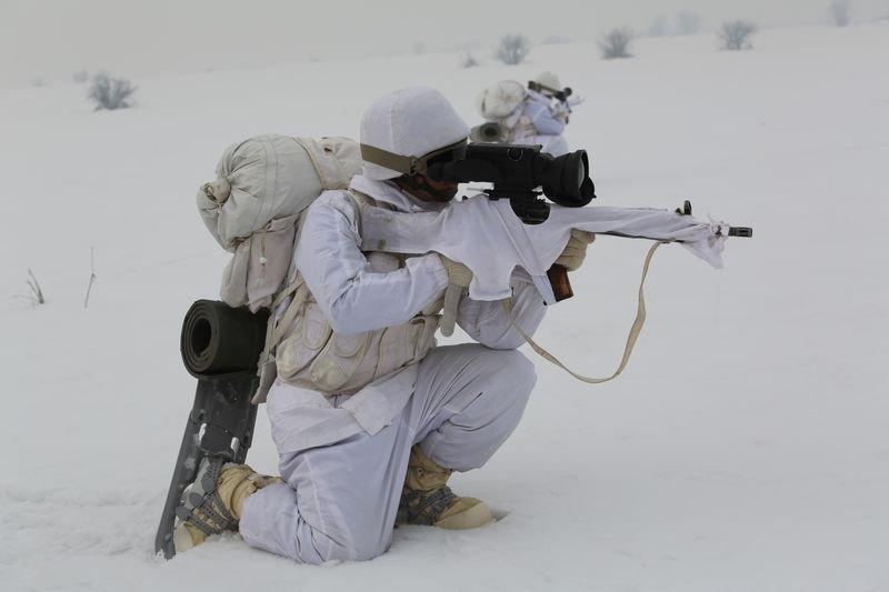 Bolu'da komandoların 5 günlük eğitimi görüntülendi