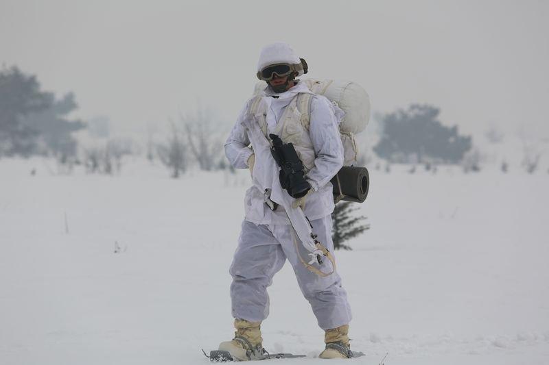 Bolu'da komandoların 5 günlük eğitimi görüntülendi