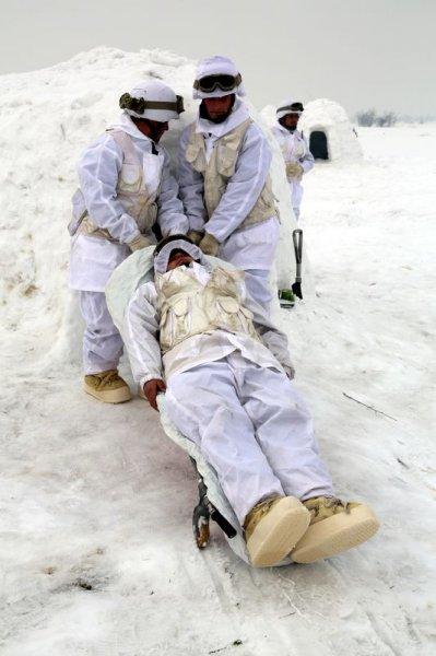 Bolu'da komandoların 5 günlük eğitimi görüntülendi