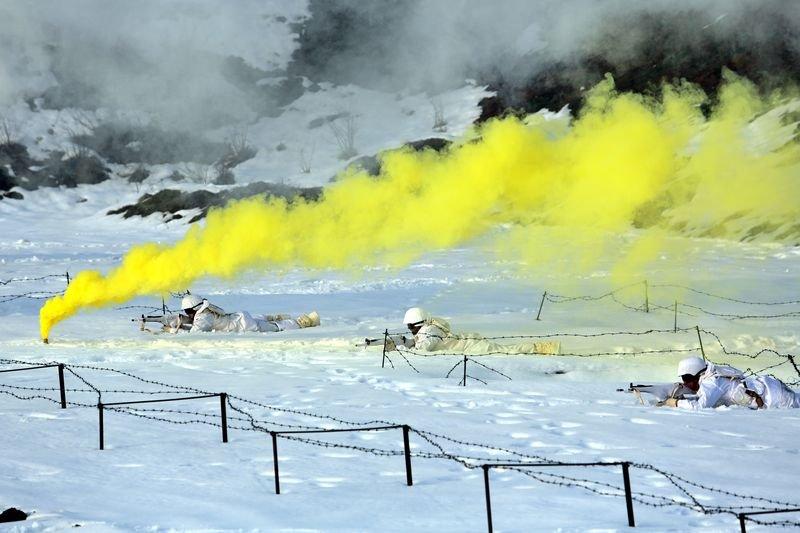 Bolu'da komandoların 5 günlük eğitimi görüntülendi