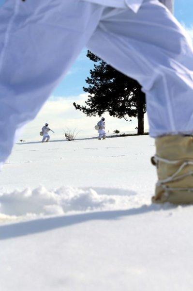 Bolu'da komandoların 5 günlük eğitimi görüntülendi