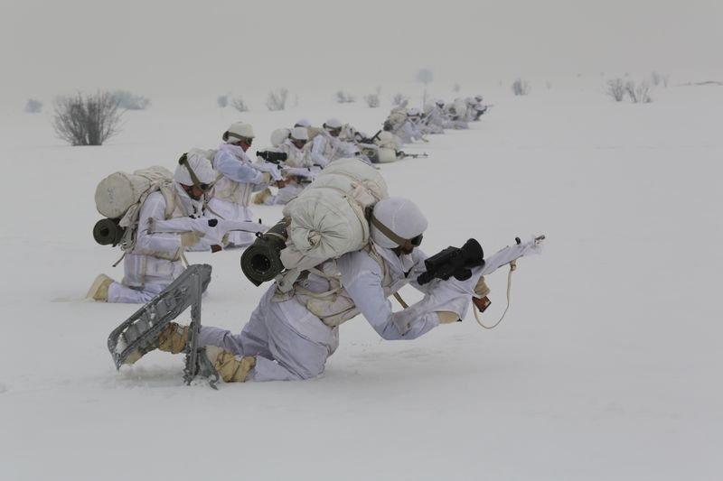 Bolu'da komandoların 5 günlük eğitimi görüntülendi