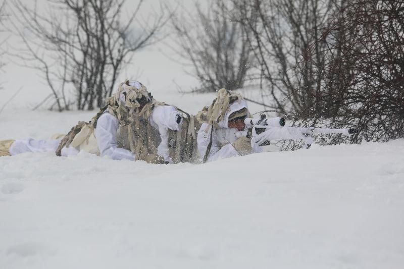 Bolu'da komandoların 5 günlük eğitimi görüntülendi