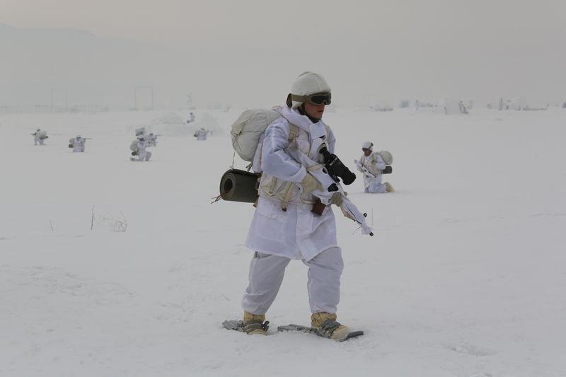 Bolu'da komandoların 5 günlük eğitimi görüntülendi