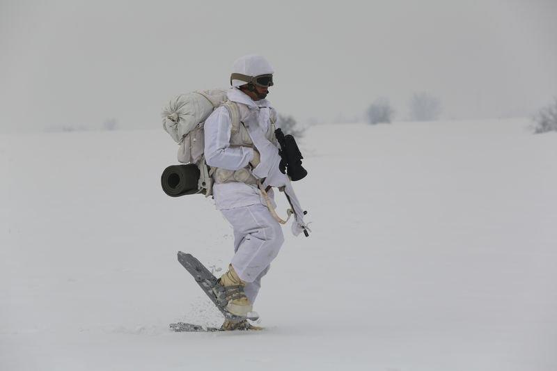 Bolu'da komandoların 5 günlük eğitimi görüntülendi