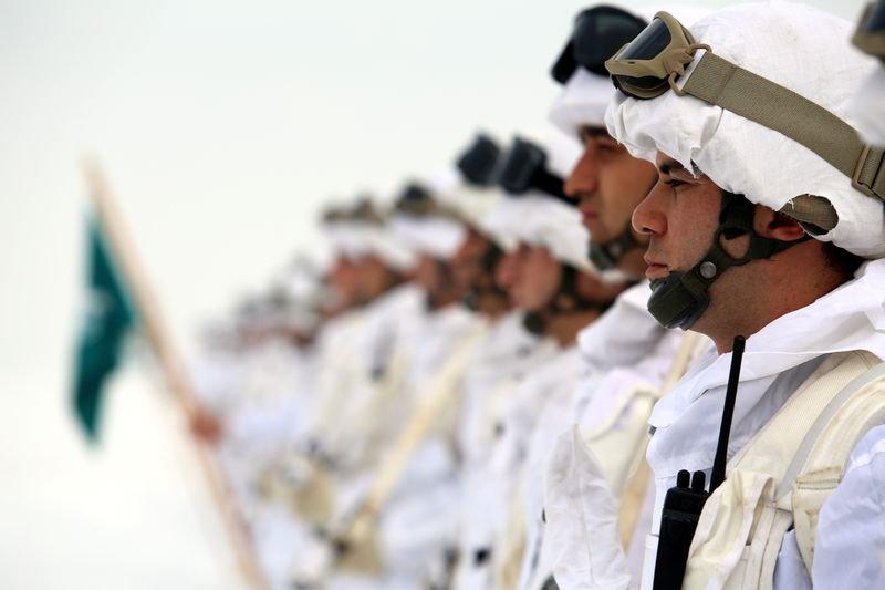 Bolu'da komandoların 5 günlük eğitimi görüntülendi