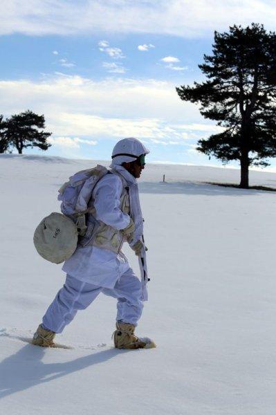 Bolu'da komandoların 5 günlük eğitimi görüntülendi