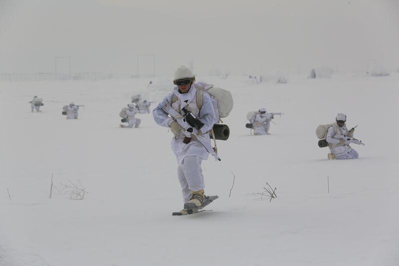 Bolu'da komandoların 5 günlük eğitimi görüntülendi
