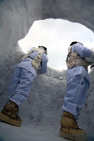Bolu'da komandoların 5 günlük eğitimi görüntülendi