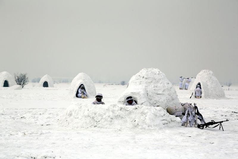 Bolu'da komandoların 5 günlük eğitimi görüntülendi
