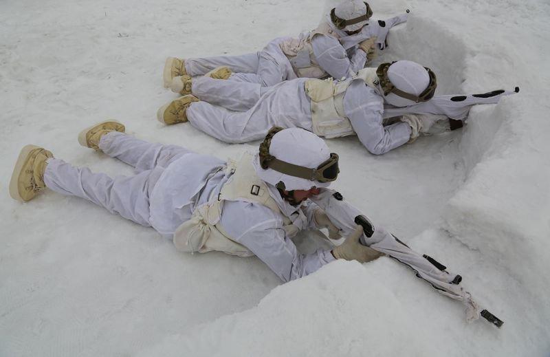 Bolu'da komandoların 5 günlük eğitimi görüntülendi