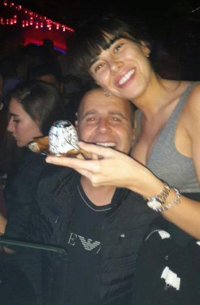 Asena Erkin şov yaptı 