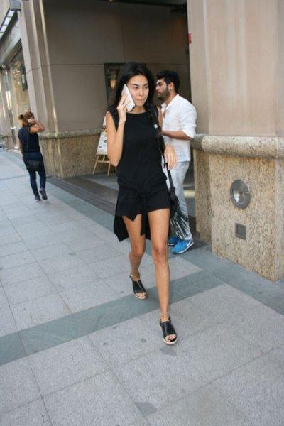 Asena Erkin şov yaptı 