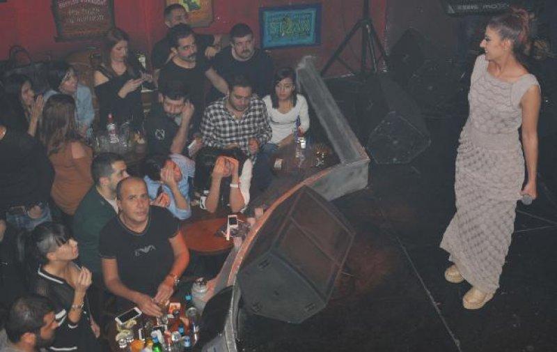 Asena Erkin şov yaptı 