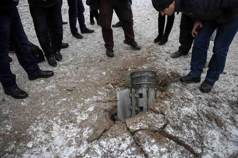 Ukrayna'ya roket saldırısı