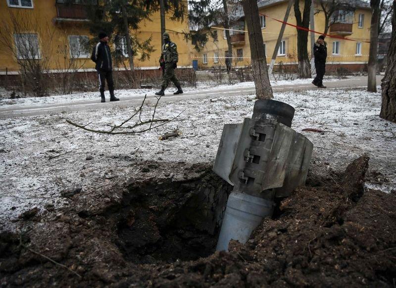 Ukrayna'ya roket saldırısı