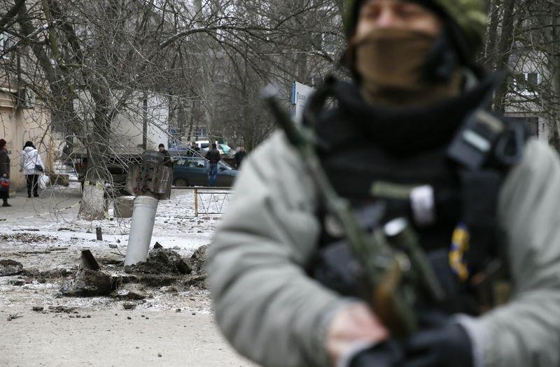 Ukrayna'ya roket saldırısı