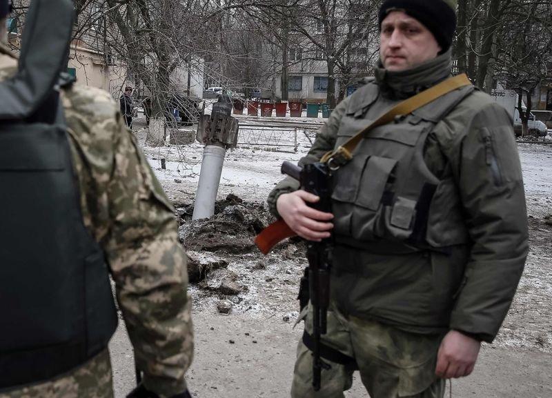 Ukrayna'ya roket saldırısı