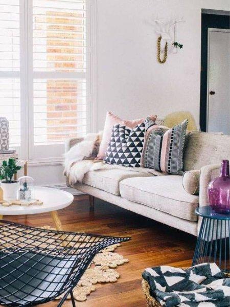 Evlere geometrik desenler hükmediyor