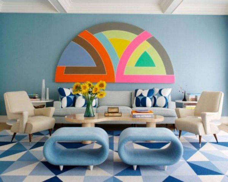 Evlere geometrik desenler hükmediyor