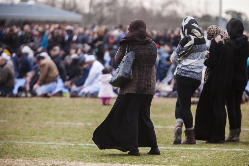 ABD'de öldürülen 3 Müslüman genç toprağa verildi