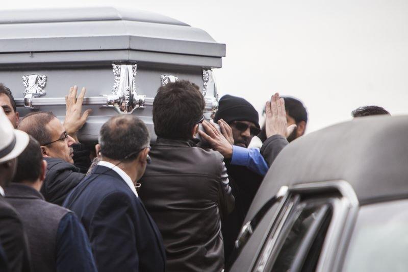 ABD'de öldürülen 3 Müslüman genç toprağa verildi