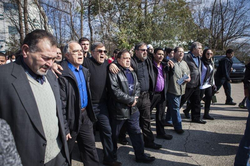 ABD'de öldürülen 3 Müslüman genç toprağa verildi