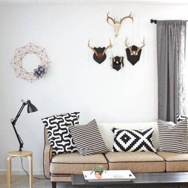 Evlere geometrik desenler hükmediyor