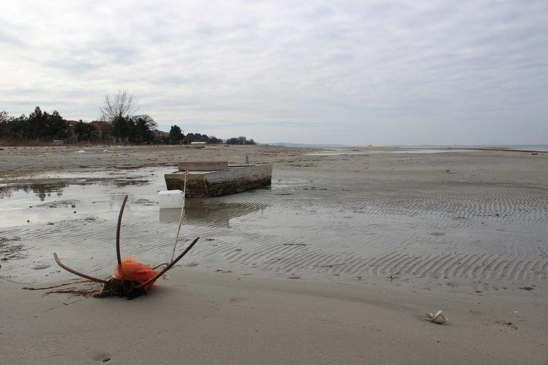 Çanakkale Boğazı'nda deniz suyu çekildi