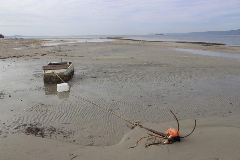 Çanakkale Boğazı'nda deniz suyu çekildi