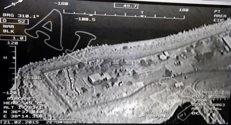 Şah Fırat Operasyonu havadan görüntülendi