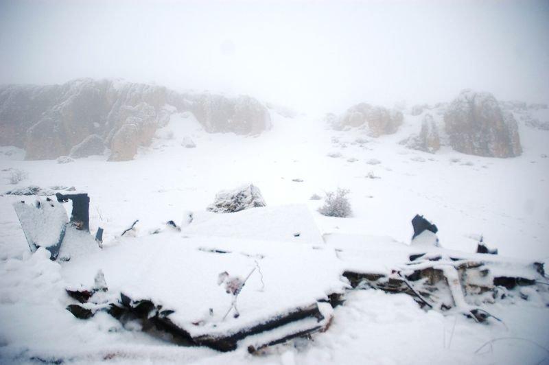 Malatya'daki uçak kazasından ilk görüntüler