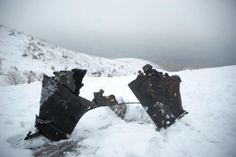 Malatya'daki uçak kazasından ilk görüntüler