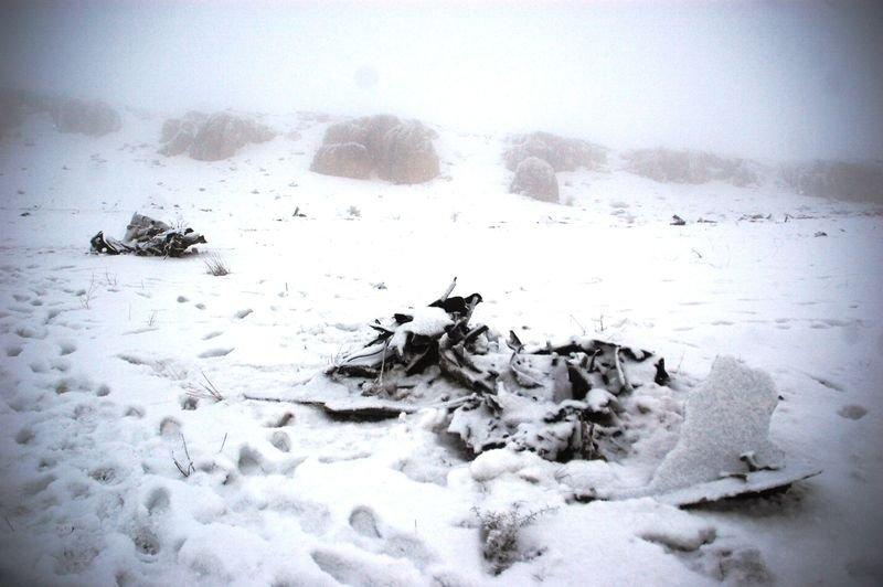 Malatya'daki uçak kazasından ilk görüntüler