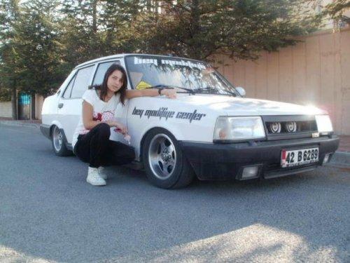 Tofaş kızları nefes kesti