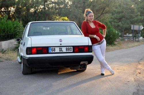 Tofaş kızları nefes kesti