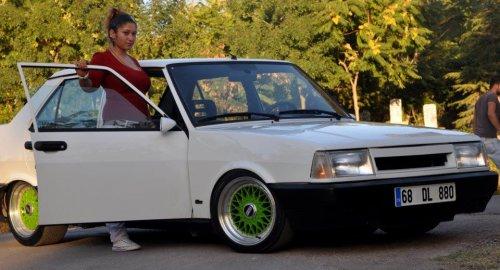 Tofaş kızları nefes kesti