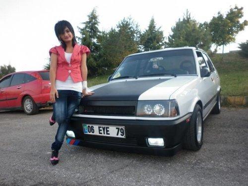 Tofaş kızları nefes kesti