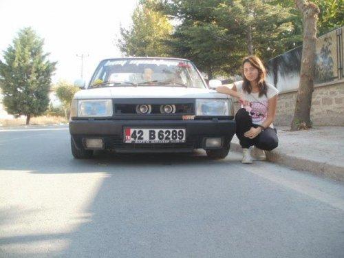 Tofaş kızları nefes kesti