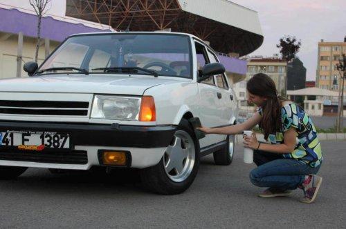 Tofaş kızları nefes kesti