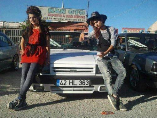 Tofaş kızları nefes kesti