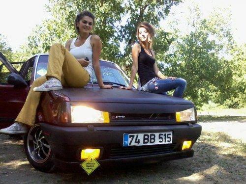 Tofaş kızları nefes kesti