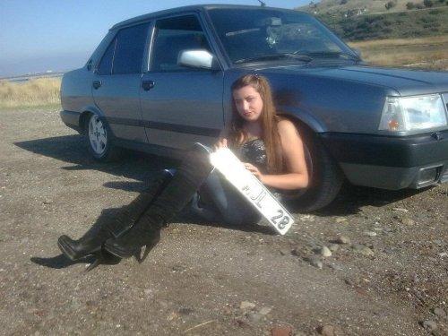 Tofaş kızları nefes kesti