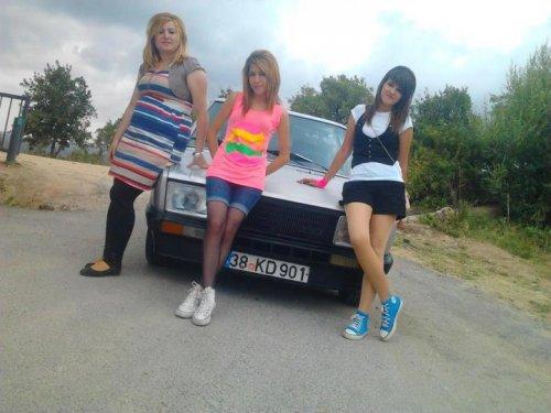 Tofaş kızları nefes kesti