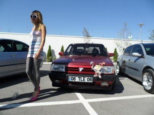 Tofaş kızları nefes kesti