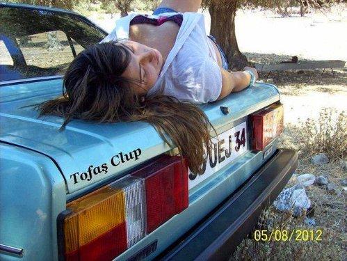 Tofaş kızları nefes kesti